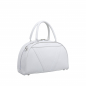 Preview: Handle bag as crossbody bag made of nappa leather white